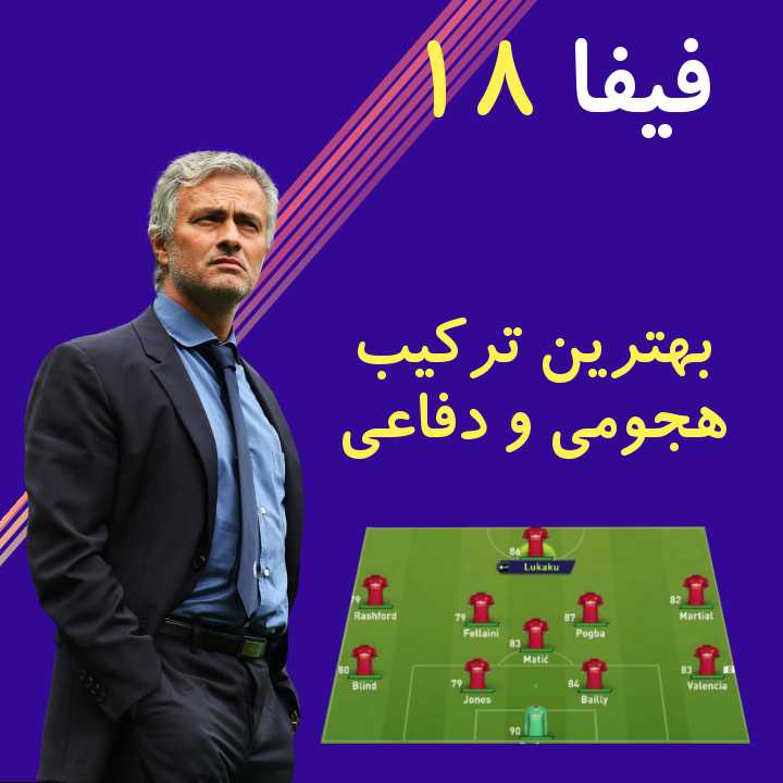 آموزش بهترین ترکیب فیفا 18